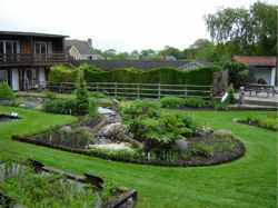 A photo of our gardens